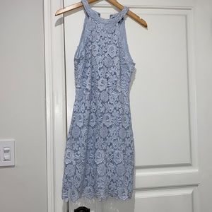 Blue lace lulus dress